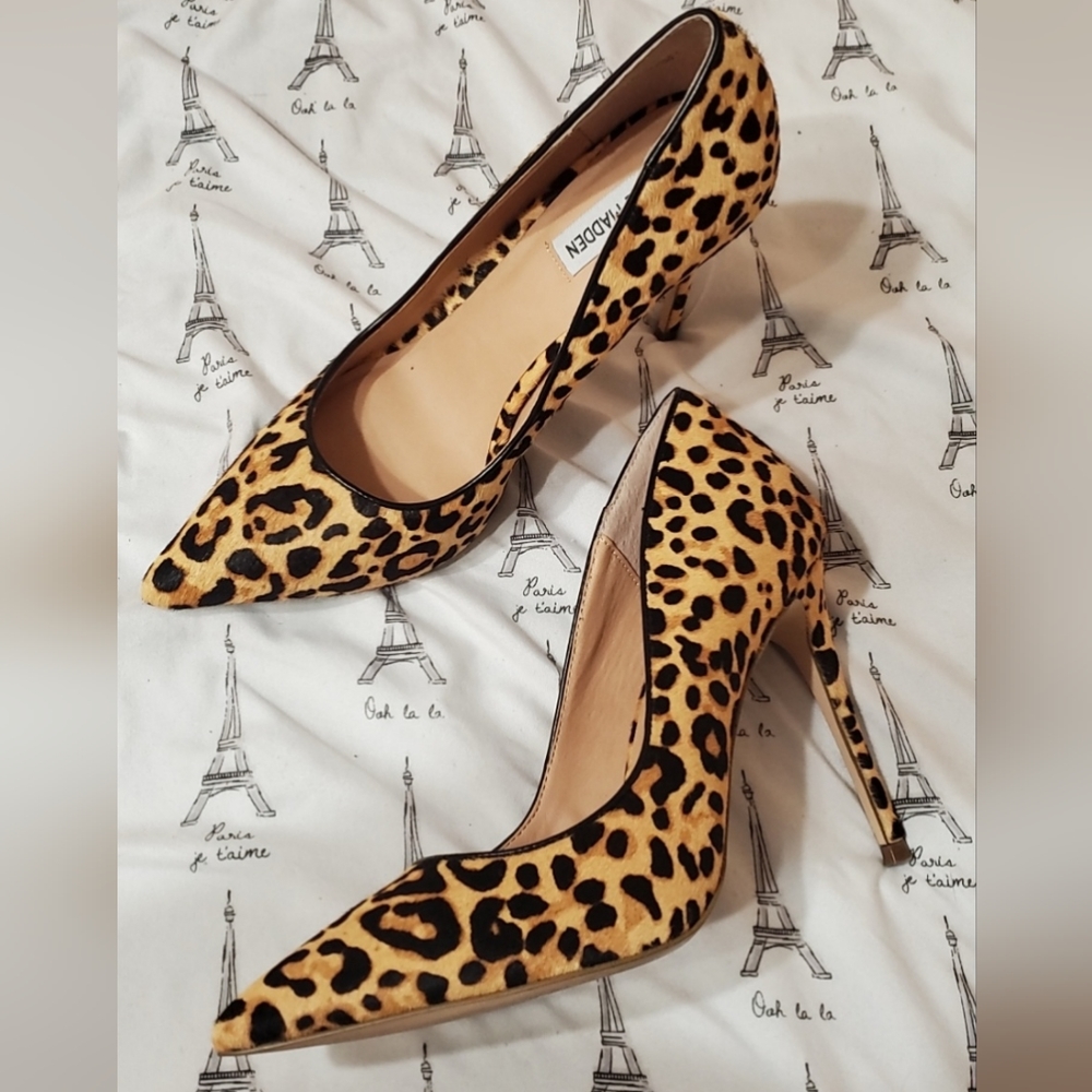 Steve Madden Daisie Leopard pumps